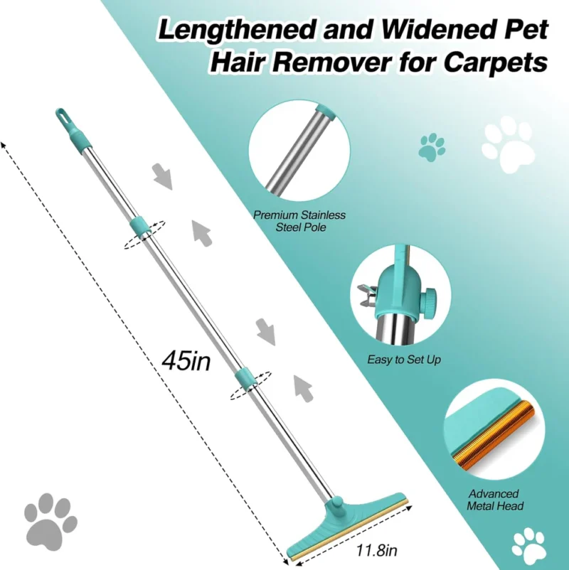 Carpet Rake for Pet Hair Removal - Image 5