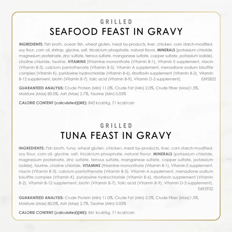 Purina Fancy Feast Grilled Wet Cat Food Seafood - Image 3