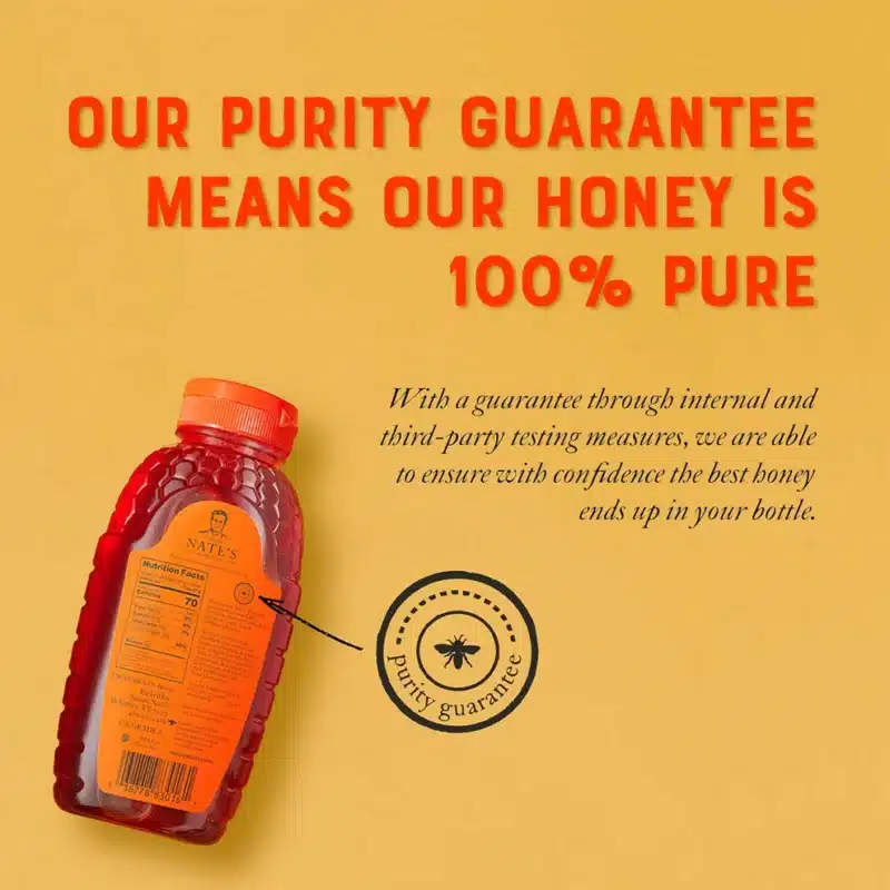 Nate's 100% Pure, Raw & Unfiltered Honey - Image 2