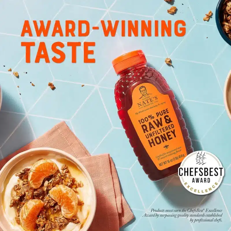 Nate's 100% Pure, Raw & Unfiltered Honey - Image 3