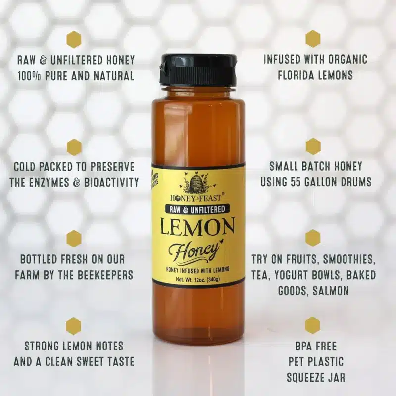 Organic Lemon Honey - Image 3